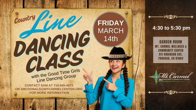 Country Line Dancing Class — Mt. Carmel Wellness and Community Center