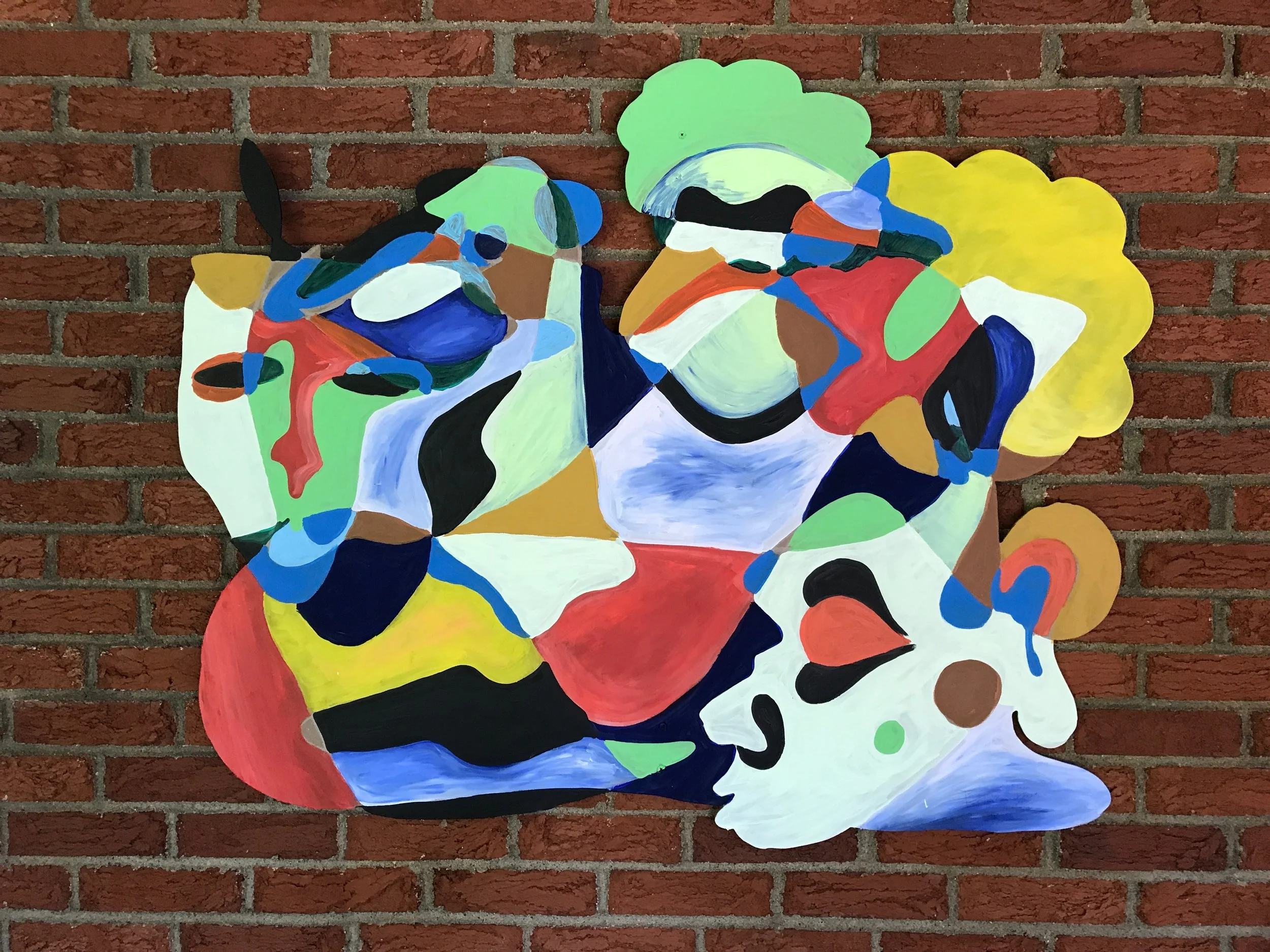Blend 36” by 26” Acrylic on wood $1000