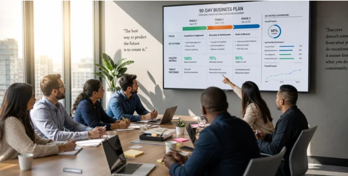 How to Build a 90-Day Business Plan That Drives Real Results