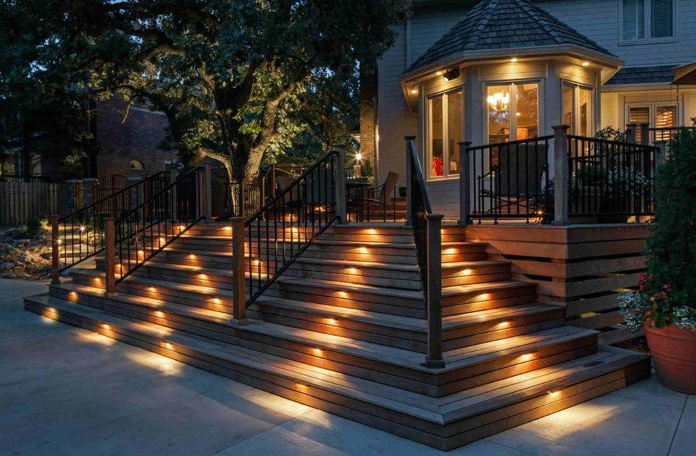 Led Step And Stair Lighting Guide, Landscape Lighting Supply Vancouver