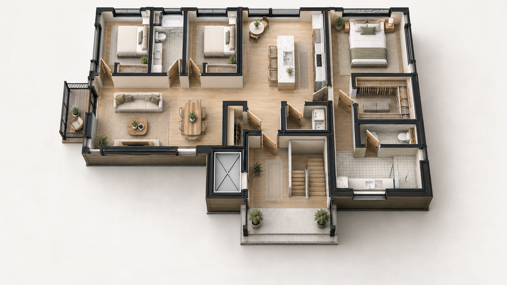 Seattle Six Flat - Plan - 1.png