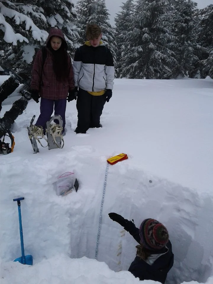Eagle Peak High School Snow Science 2019