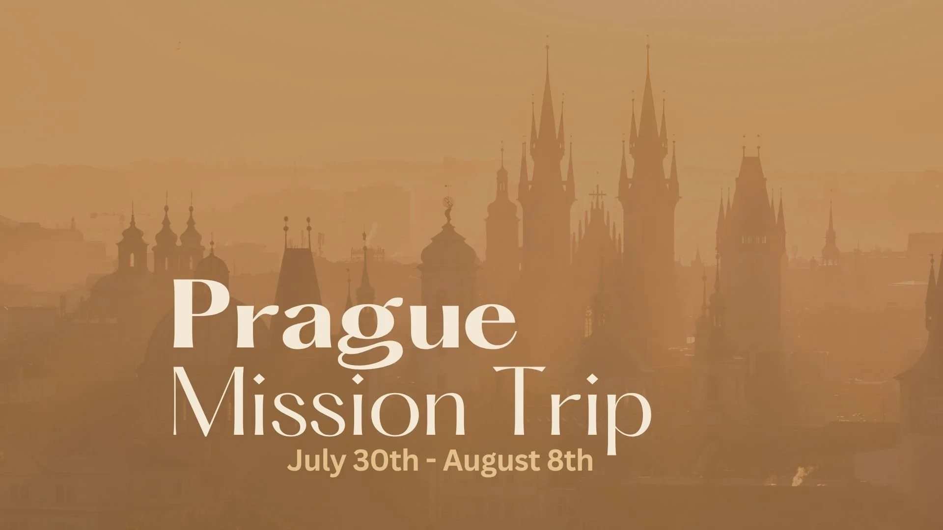 Mission Trip to Prague
