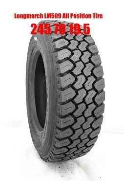 Semi Truck Drive Tires 245 70 19.5 Longmarch LM509 $246.00