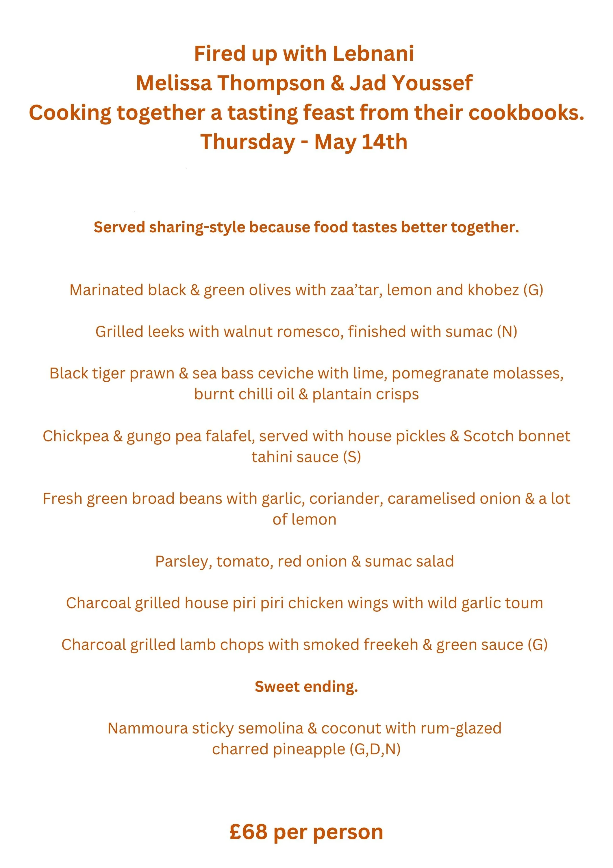 Fired up with Lebnani - 8.30pm