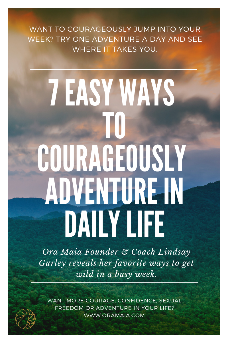 Courage Leads to Confidence. Find the Courage, Feel the Confidence.