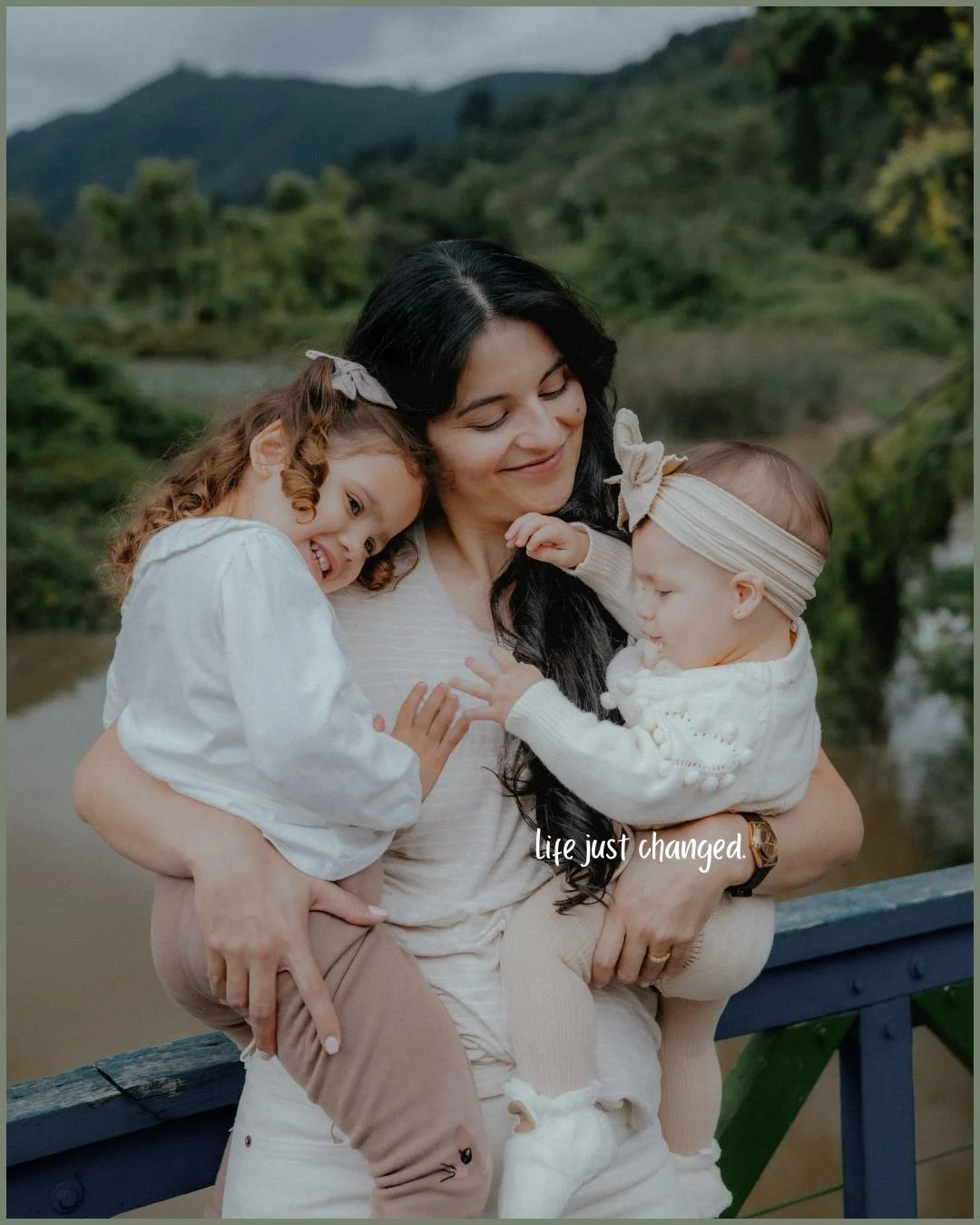 Motherhood and daily life moment reflecting balance and routine