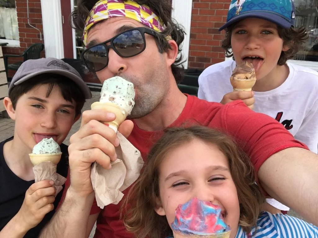 Ice Cream Selfies are Kind of a Tradition