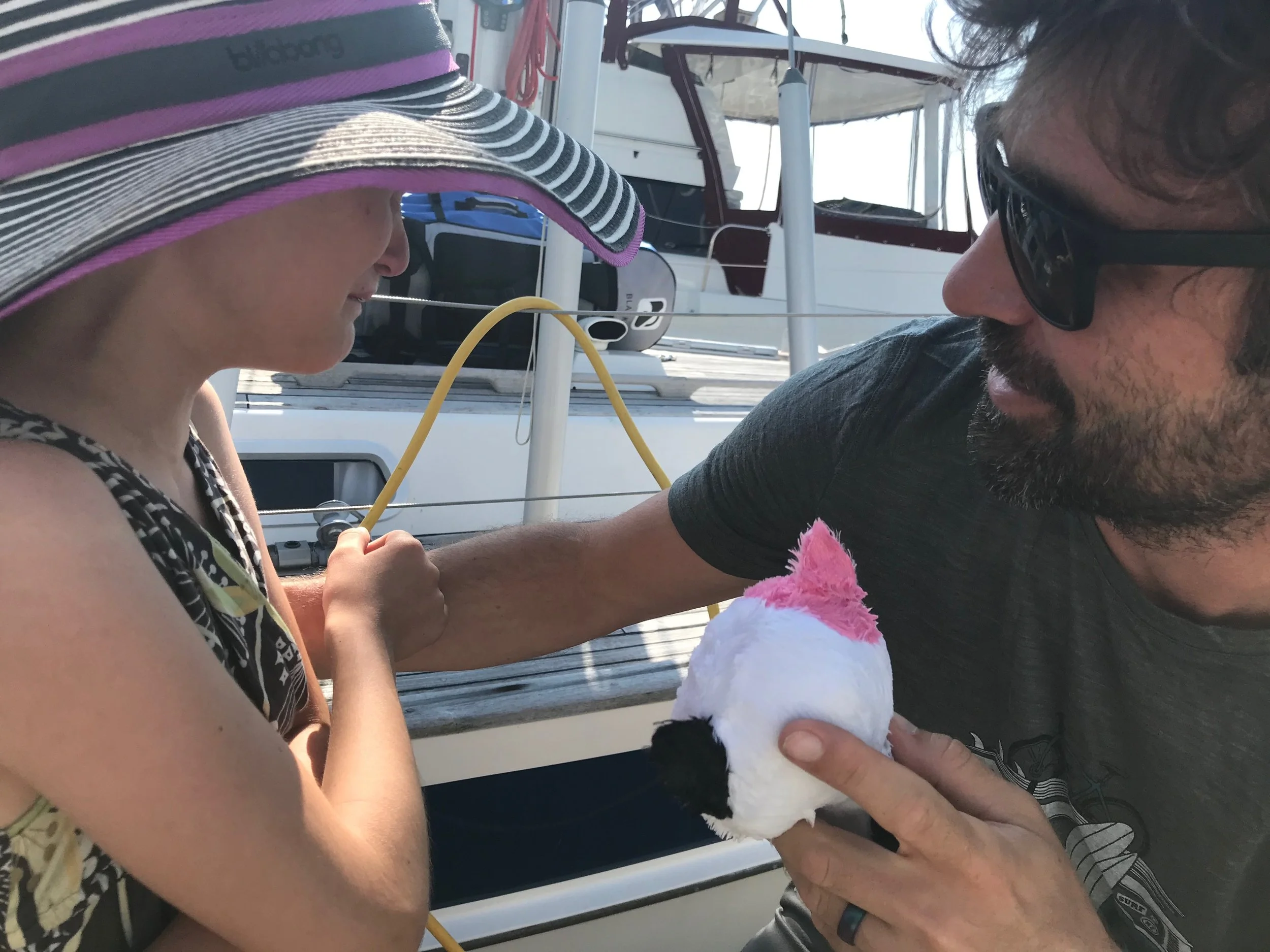 The hazards of living on a boat (Warning: lots of CAPS in this one)...