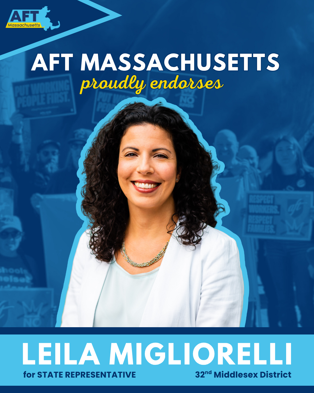 Leila Migliorelli AFT Endorsement.png