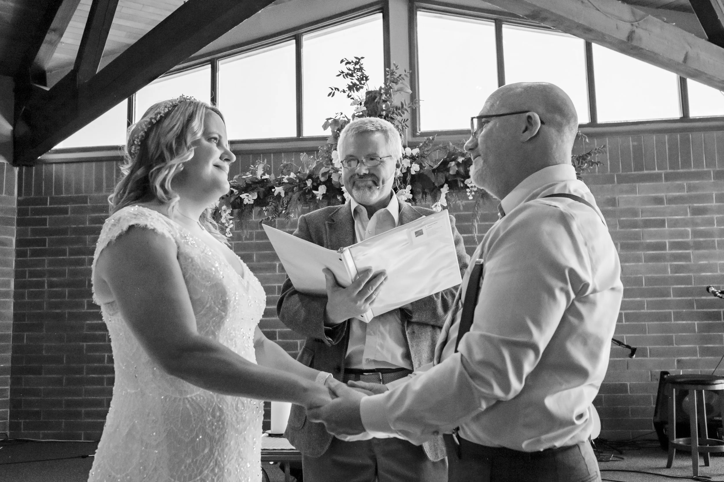 Jamie and Guy's casual summer wedding 