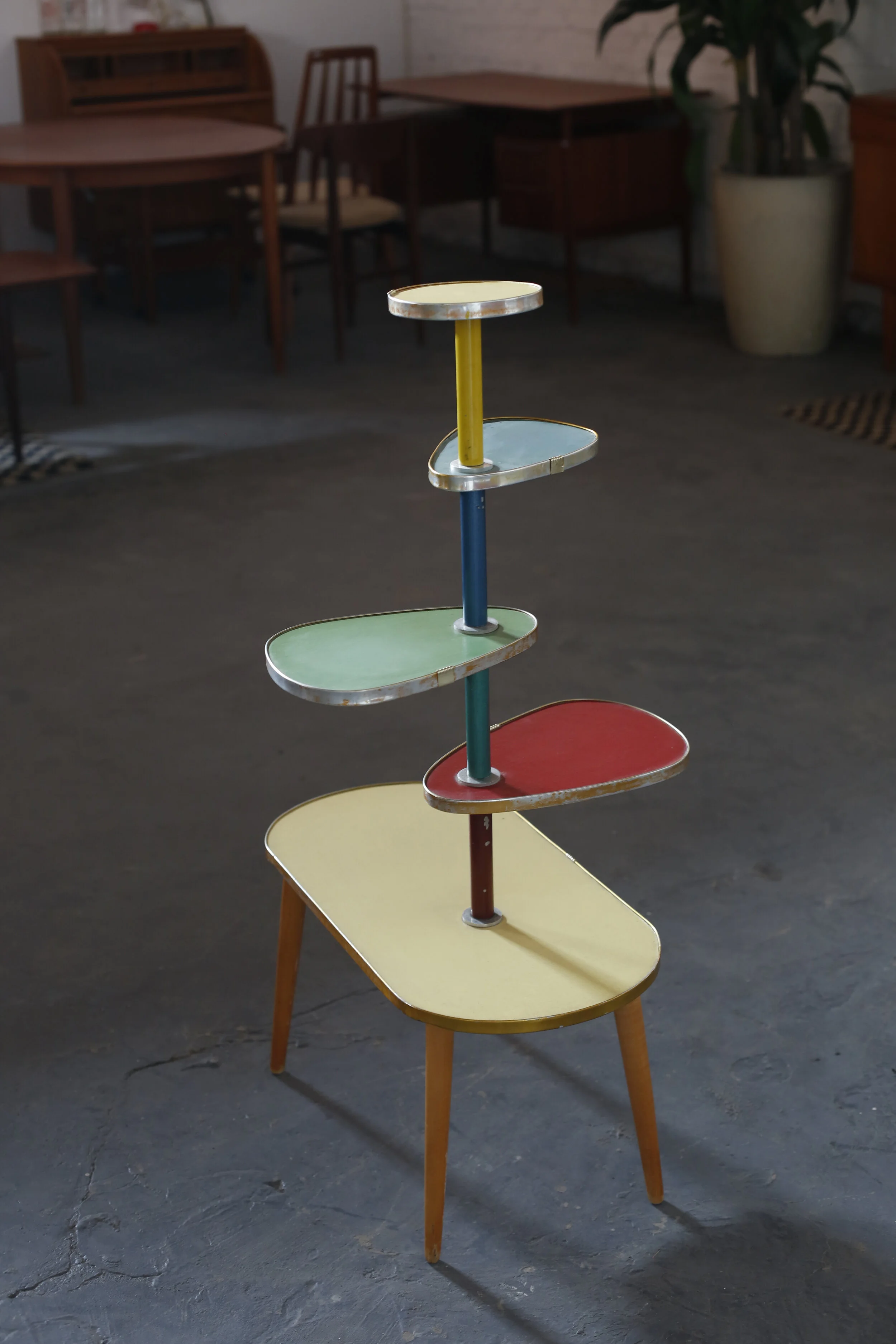 Five tier German plant stand