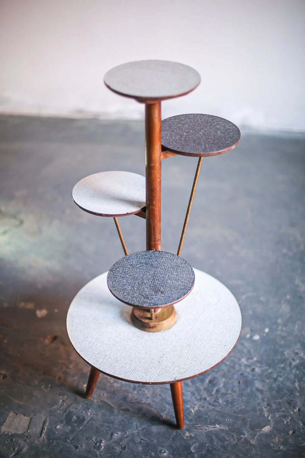1950's German plant stand by Ilse Möbel