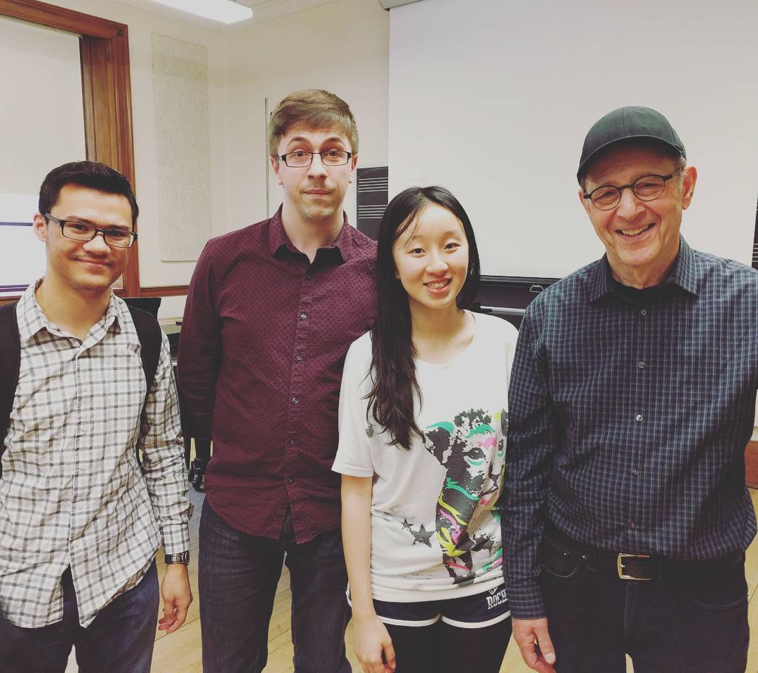 With American composer Steve Reich