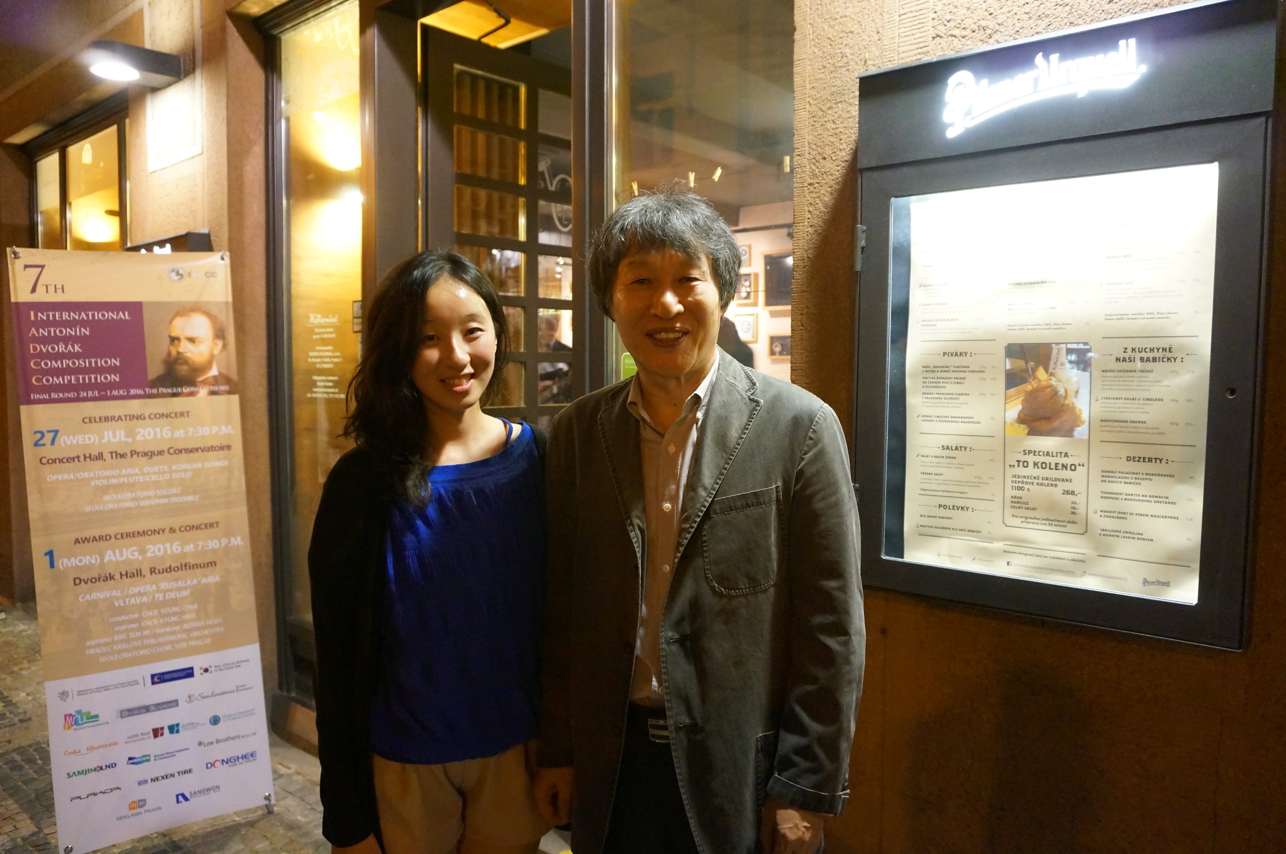 With the conductor Young-Chul Choi