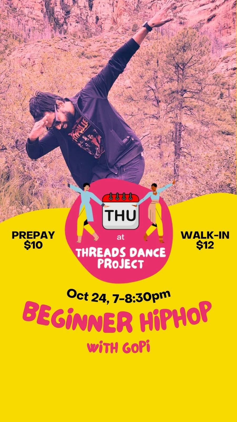Beginner Hiphop with Gopi
