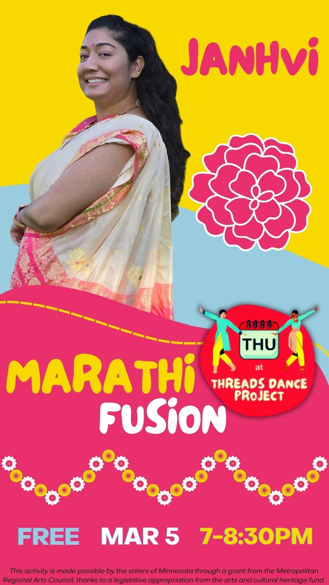 Dance Class: Marathi Fusion with Janhvi