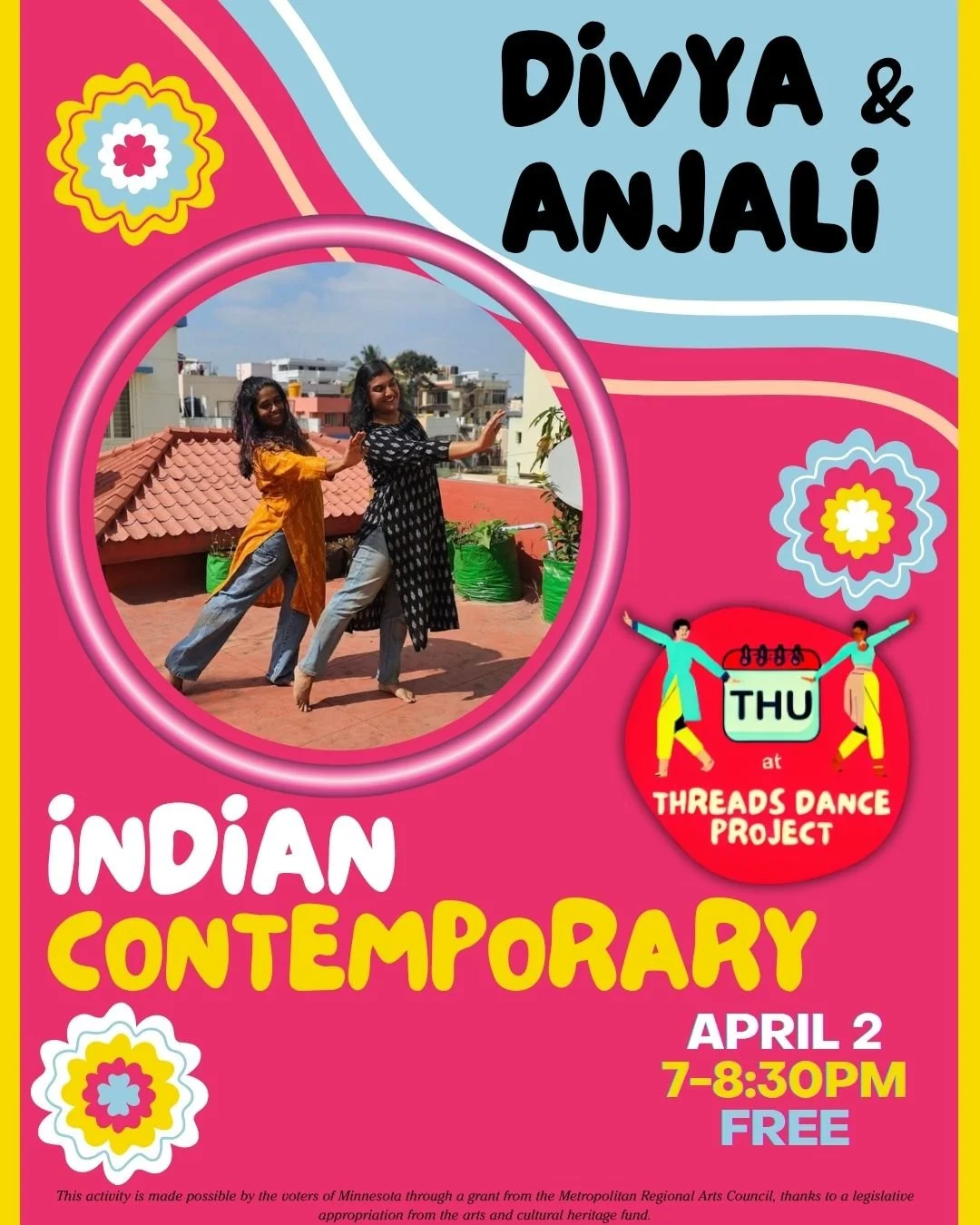 Dance Class: Indian Contemporary with Divya &amp; Anjali