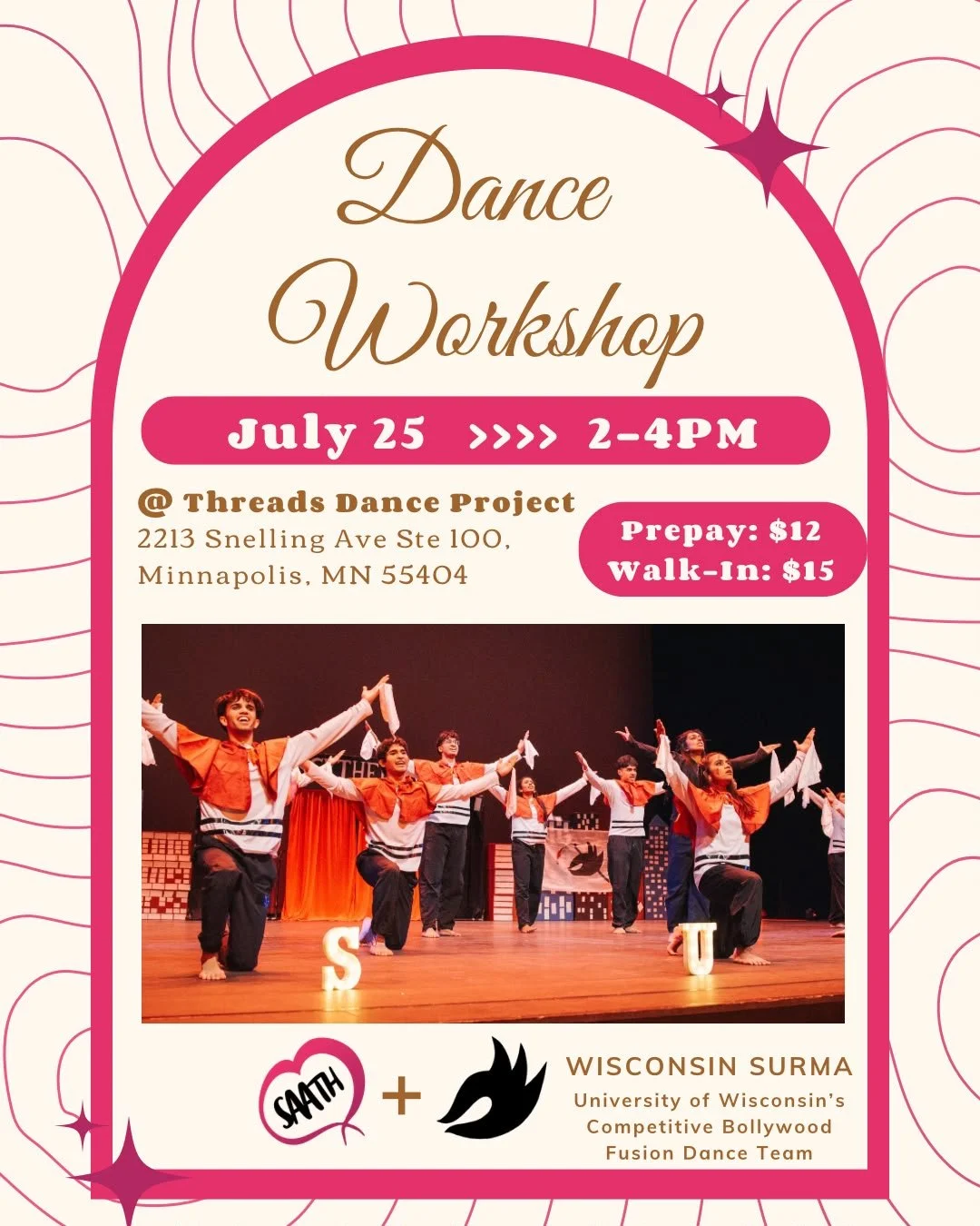 Dance Workshop with Wisconsin Surma