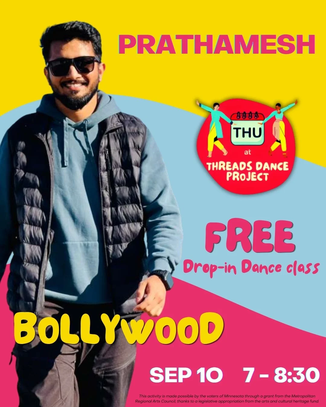 Dance Class: Bollywood with Prathamesh