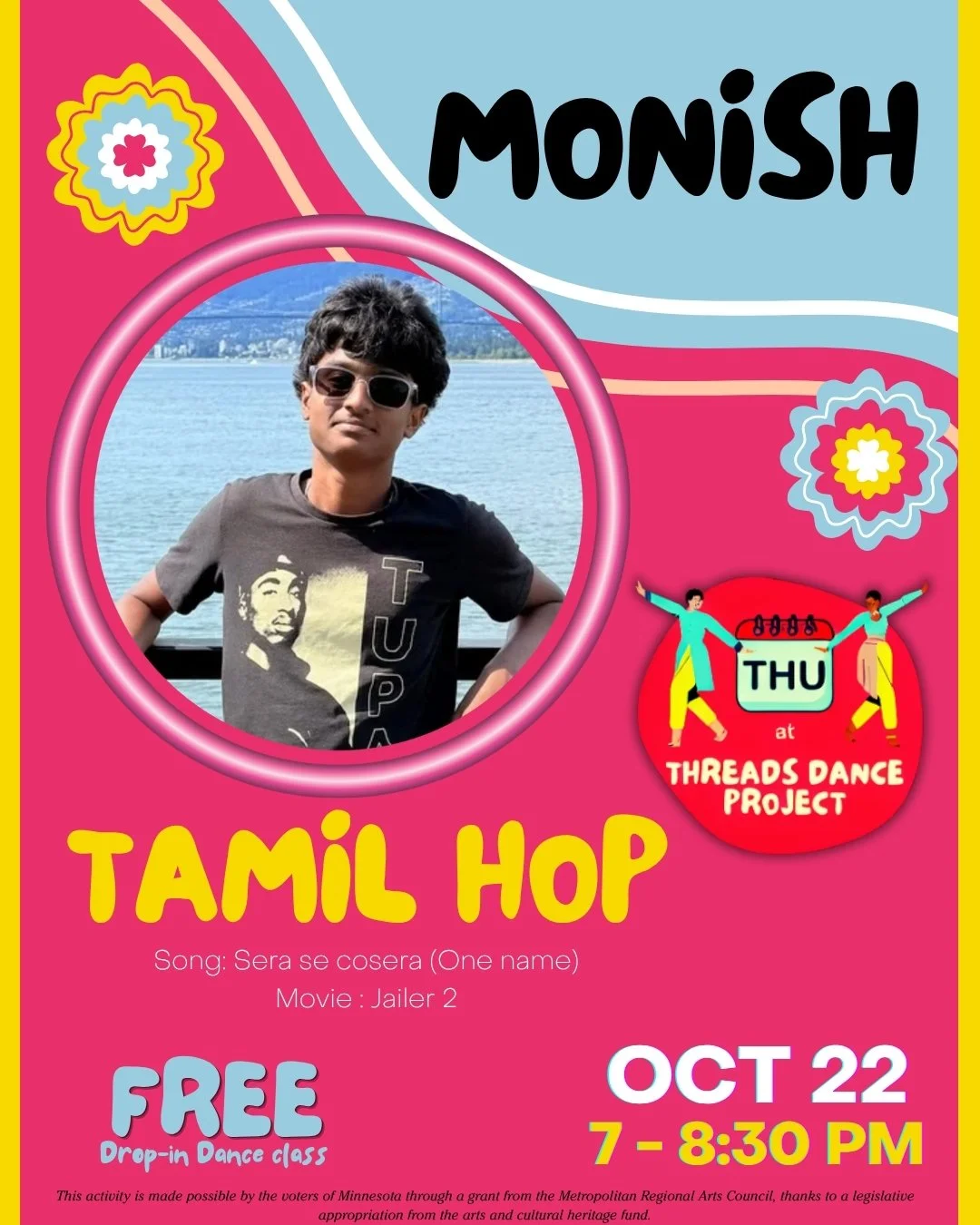 Dance Class: Tamil Hop with Monish