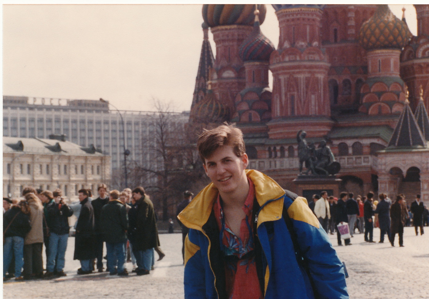 Jeff in Moscow, 1988