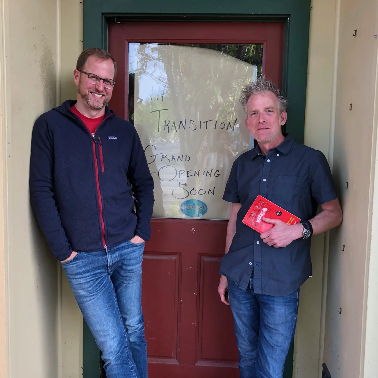 Planning the launch on Orcas Island