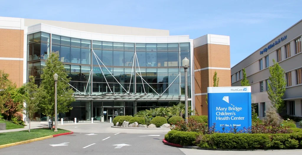 Visiting Mary Bridge Children's Hospital--and sharing books!
