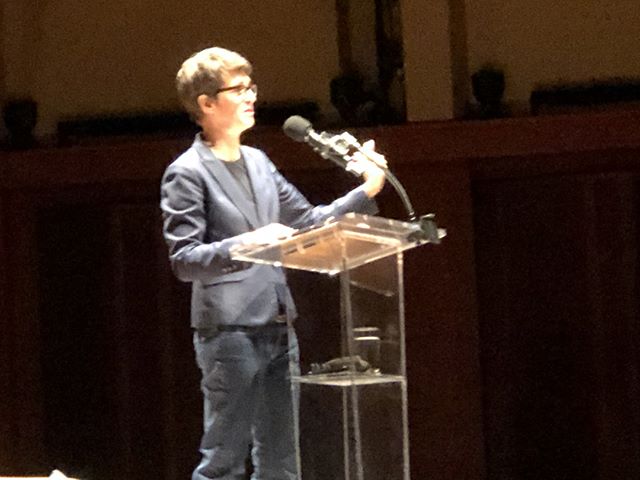 Saw the amazing Rachel Maddow at Benaroya Hall. A powerful intellectual who is nevertheless relatable. She had the audience transfixed throughout.