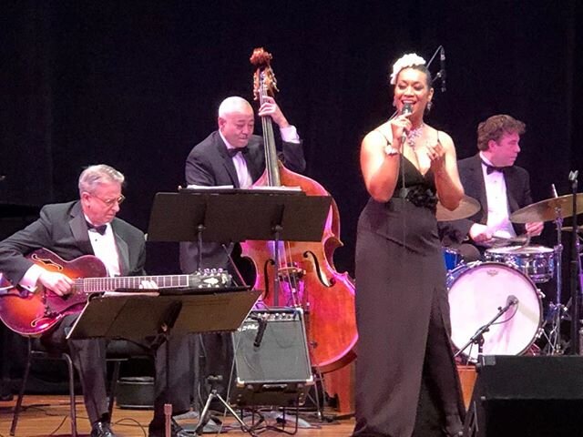 The amazing Jacqueline Tabor and other Seattle jazz greats last night at Benaroya Hall.