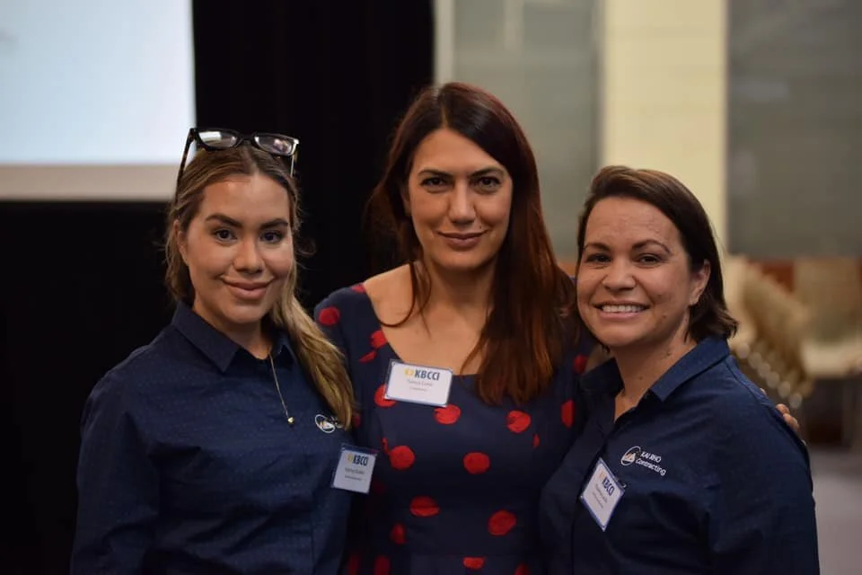 Kai Rho directors, Katrina Stubbs and Rowena Leslie with the Entrepreneurs Program Facilitator Yonca Crew.