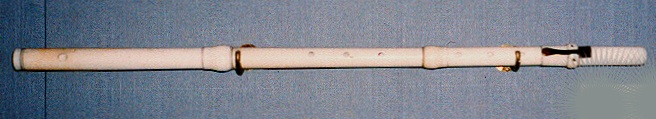 Flauto d’amore traverso, ca.1700 - Museum of Musical Instruments, Copenhagen