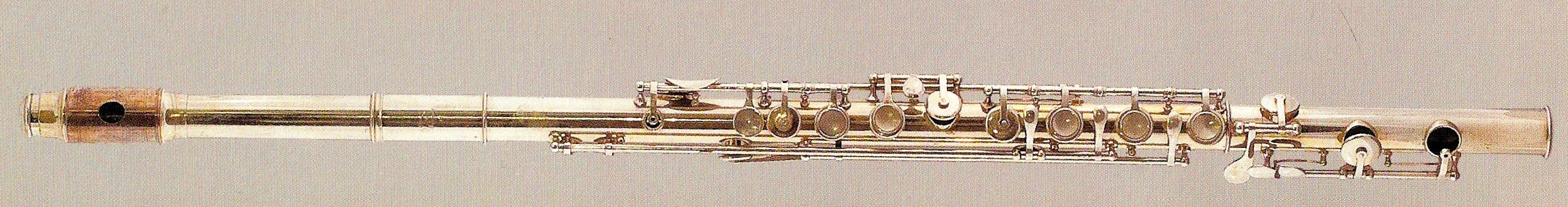 Theobald Böhm’s model of flauto d’amore, 1848