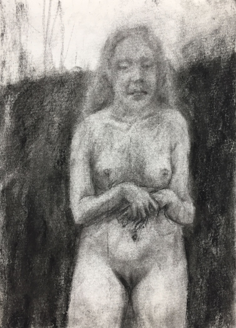  2019 | Charcoal on paper | 4x6 in 