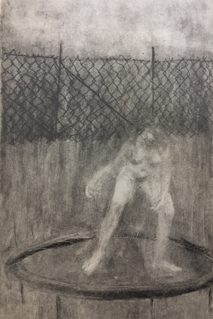  2019 | Monotype and graphite | 6x9 in 