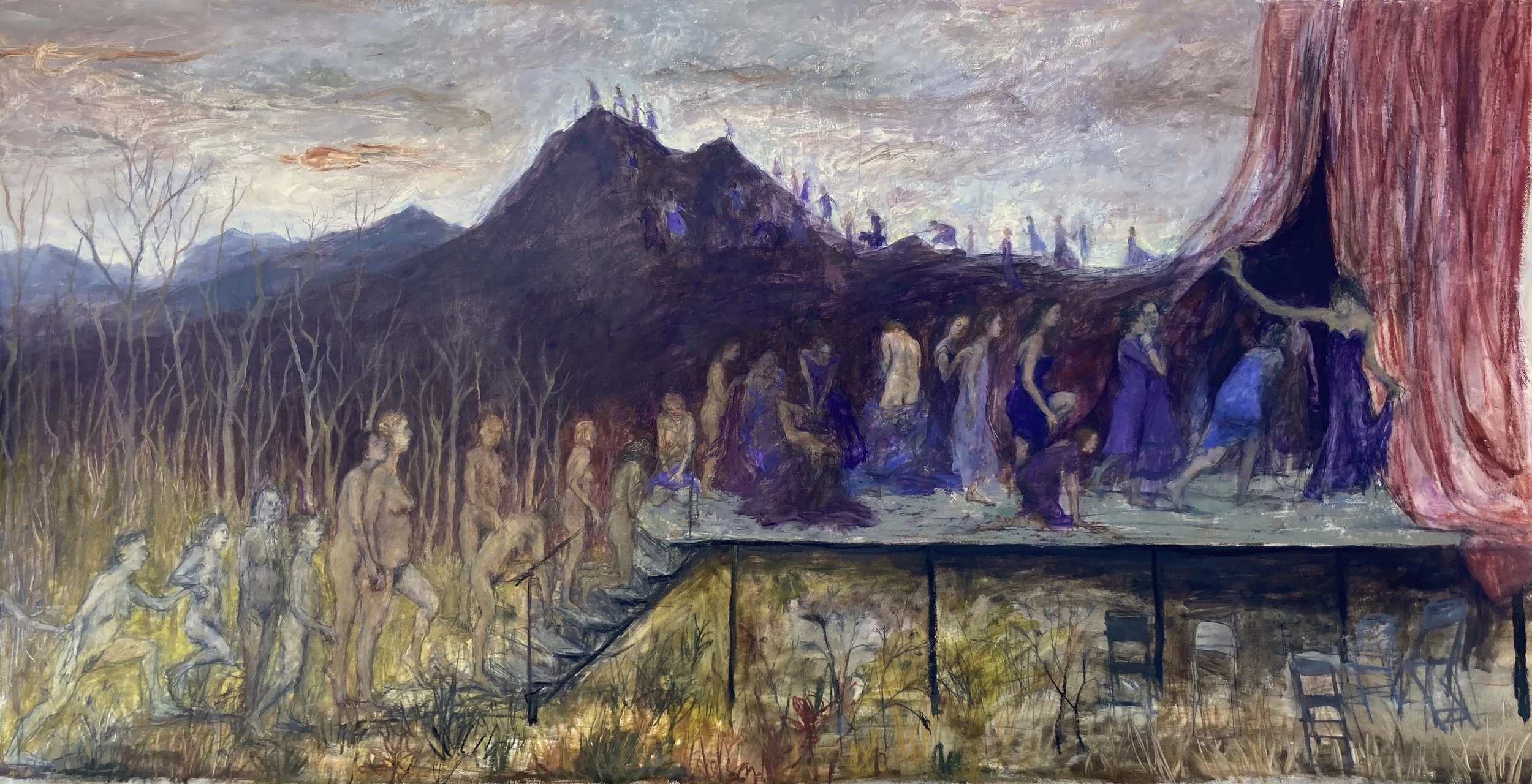  2026 | oil on canvas | 29 × 55 inches 