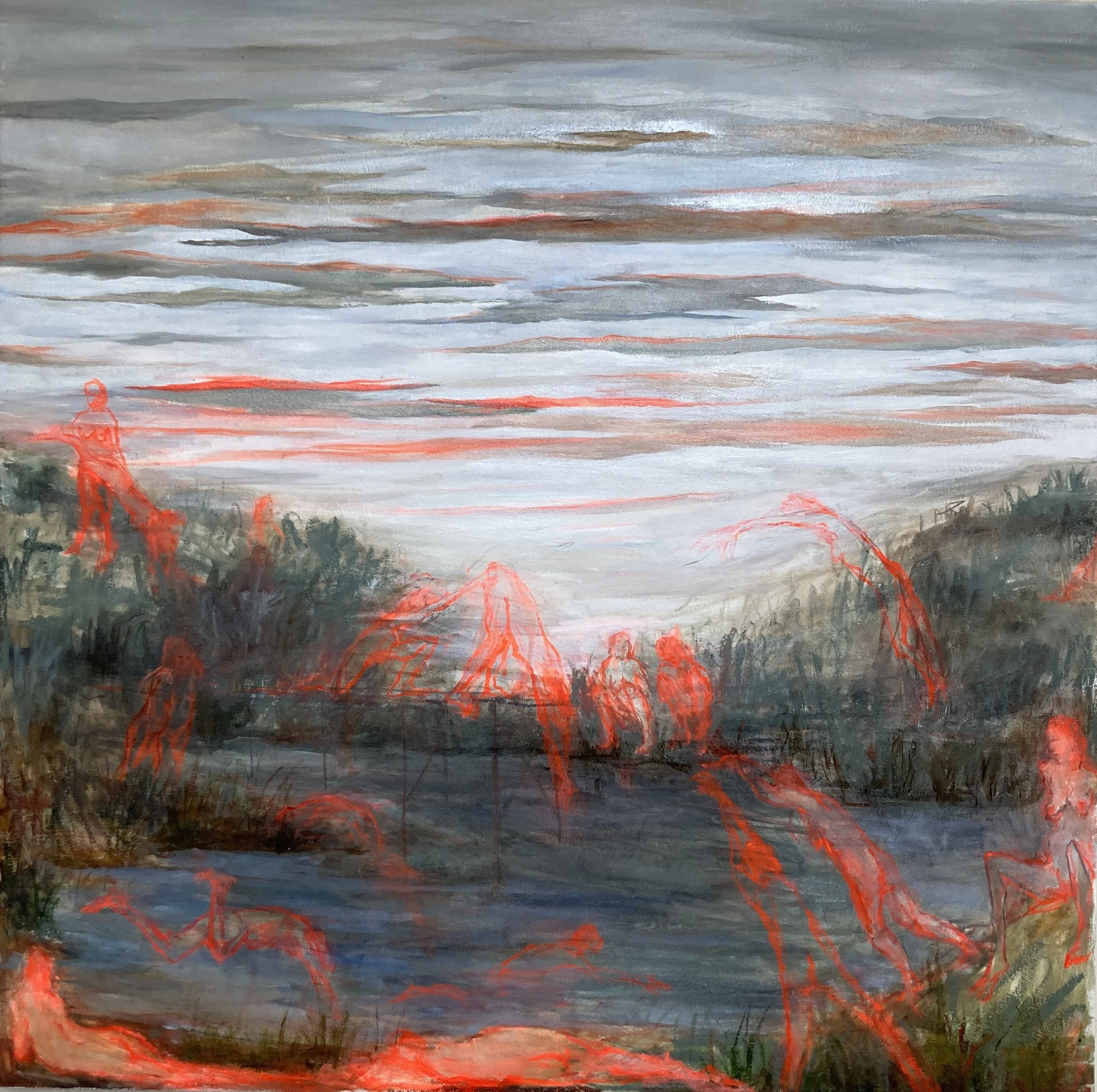  2026 | oil on canvas, stretched | 36 × 36 in 