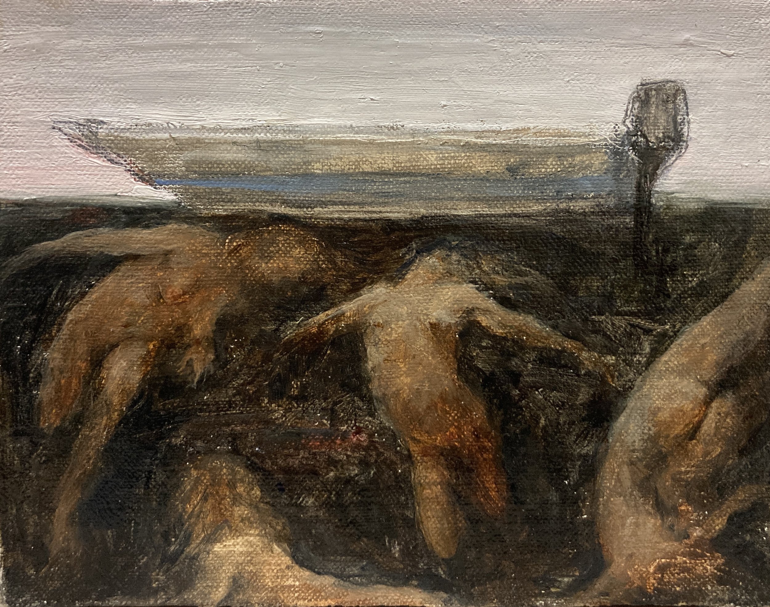  2026 | oil on linen mounted on wood | 8 × 10 in 