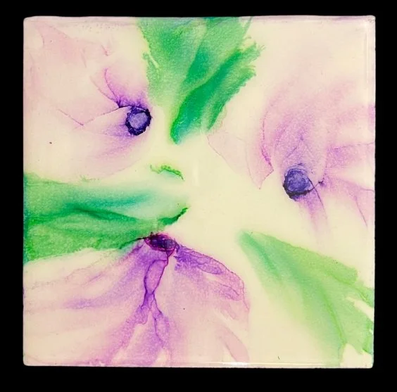 Coaster - Three purple amigos