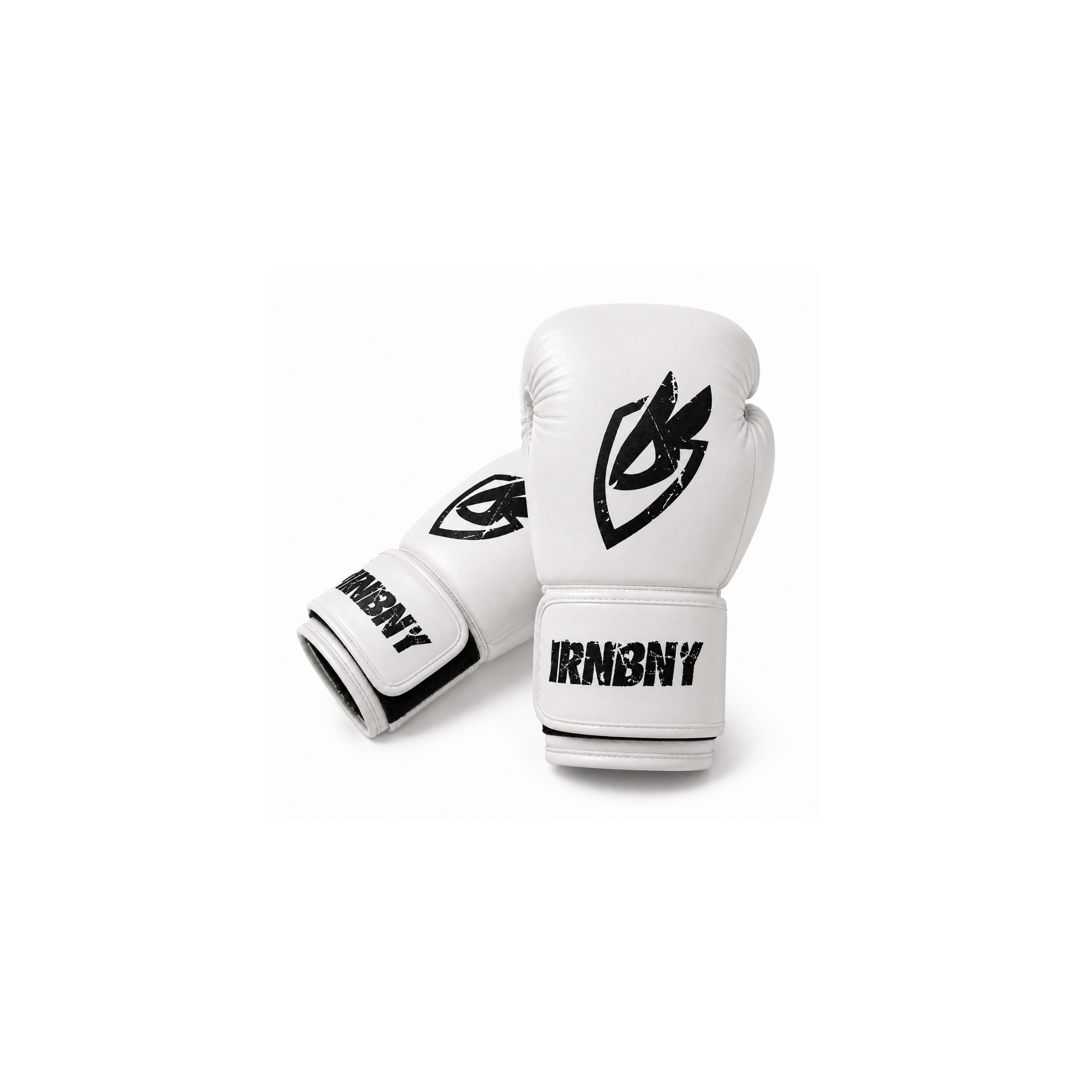 16oz IRNBNY Boxing Gloves White/Black
