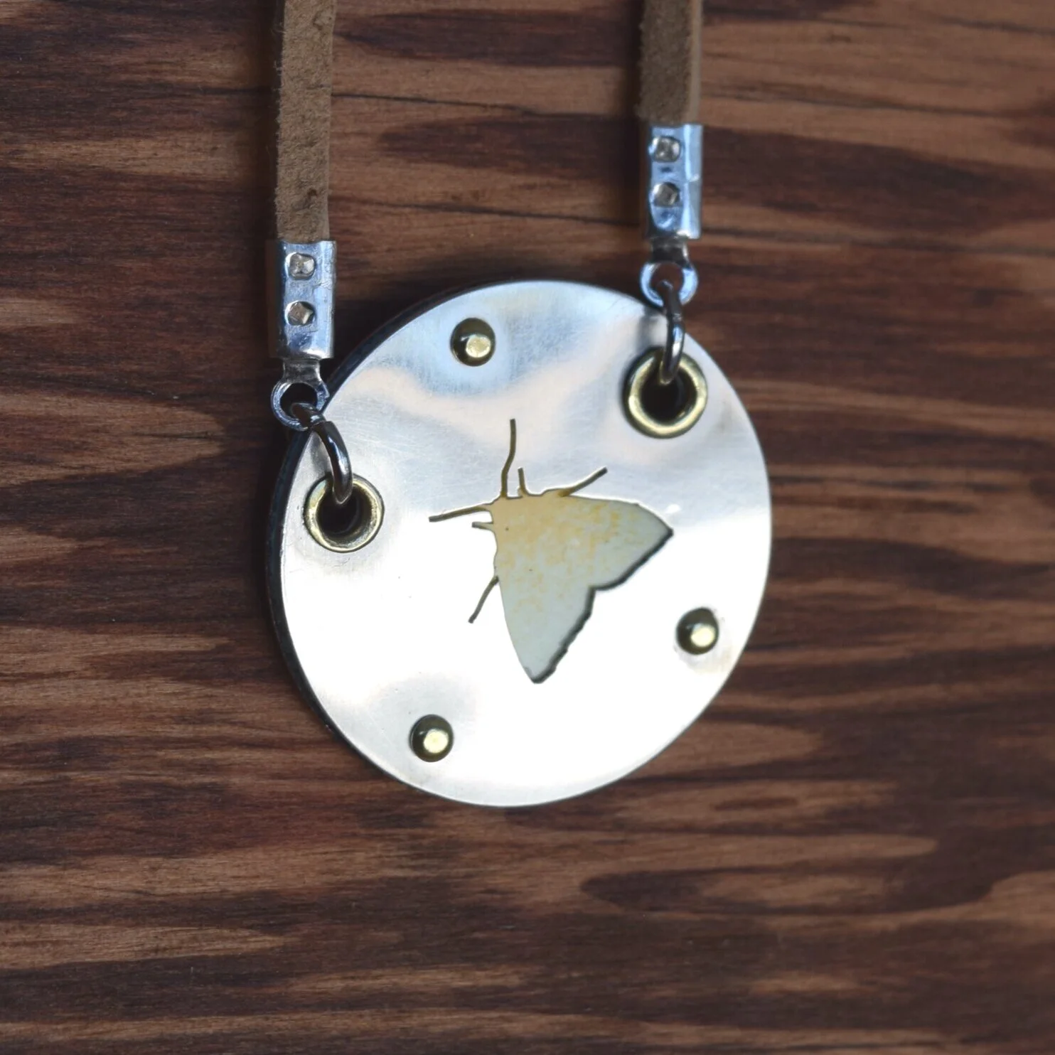 American Dunbar Moth Pendant
