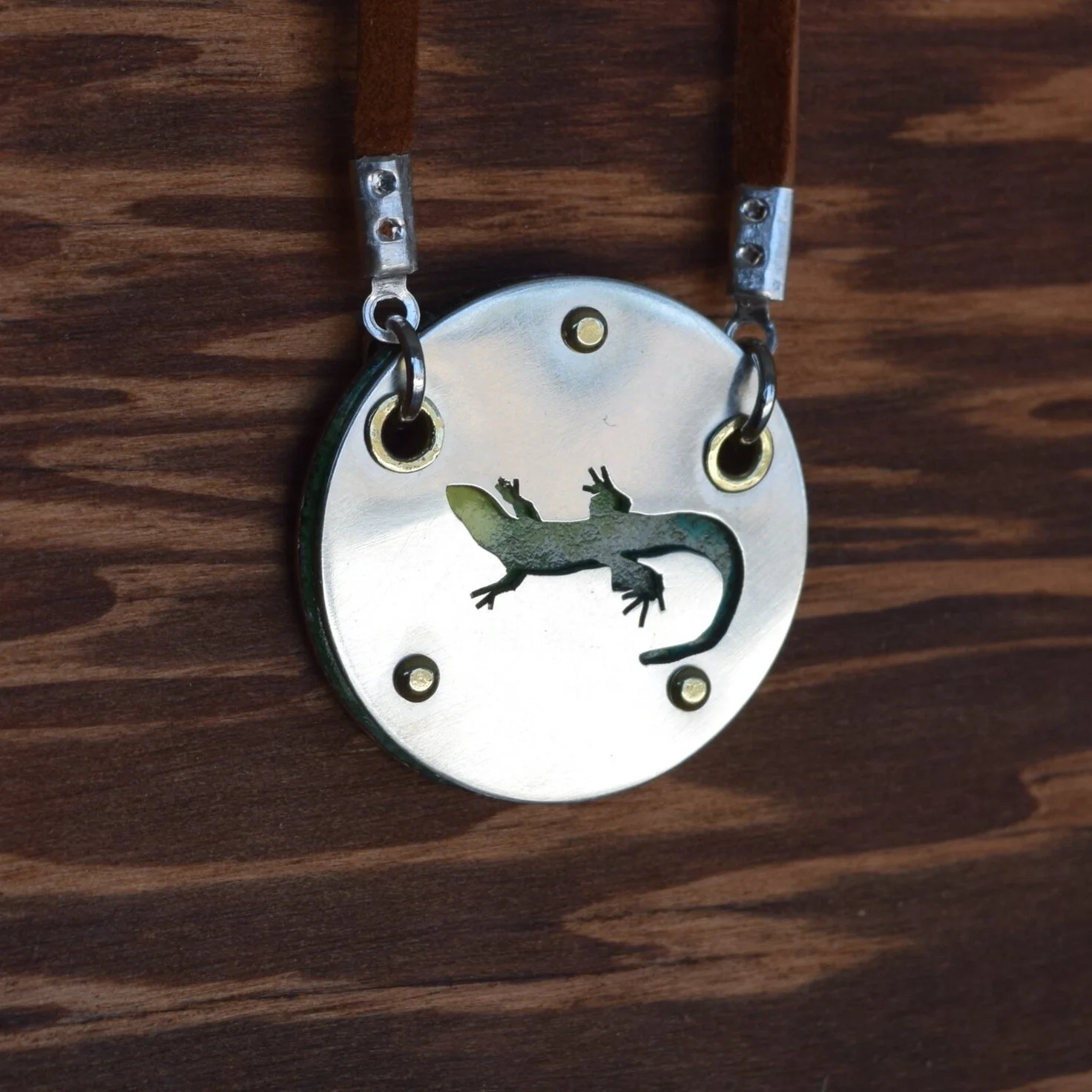 Alligator Lizard Pendant