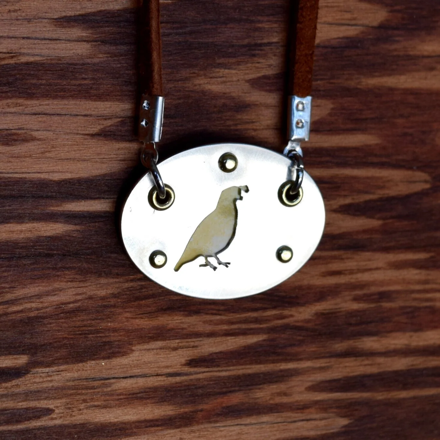 California Quail Pendant