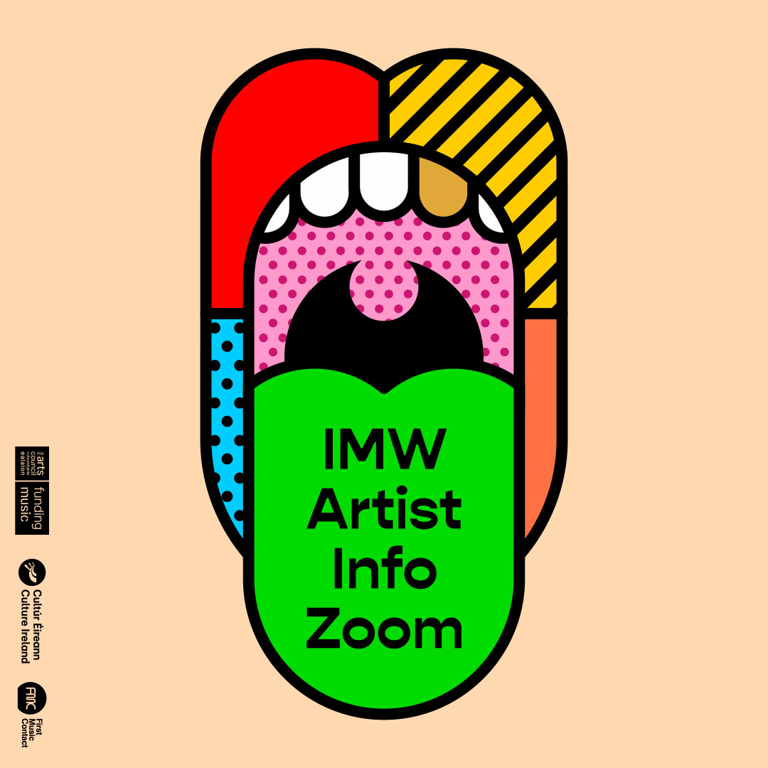 We're hosting an information Zoom for export-ready artists planning to apply to Ireland Music Week 2024 ⚡️

Join us next Wednesday 7th February at 5pm GMT to have all your questions about the application process answered.

Register for the Artist Inf