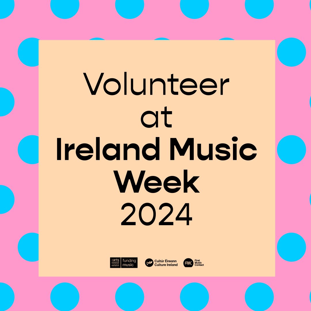 Want to gain valuable experience working alongside both Irish &amp; international music industry professionals delivering one of the most important weeks in the Irish music industry calendar and have lots of fun in the process? 

Join the Ireland Mus