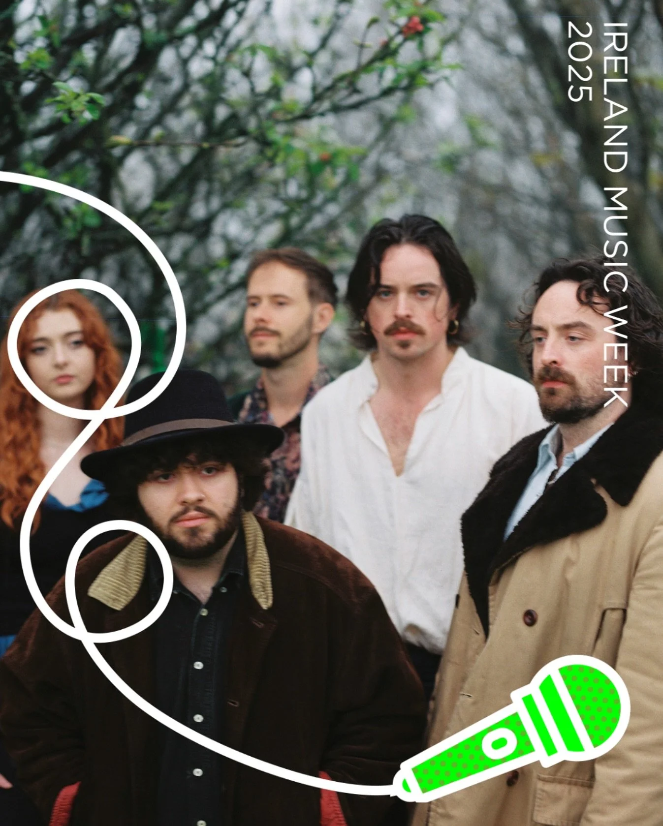 The @thefynches are a six-piece Folk rock-group hailing from Ireland. The brainchild of brothers Ferdia and Oisín Walsh-Peelo, together with Camryn Teehan, Fionn O&rsquo;Neill, Julia-Maria and Dylan O&rsquo;hEochaidh they have been uniting their var