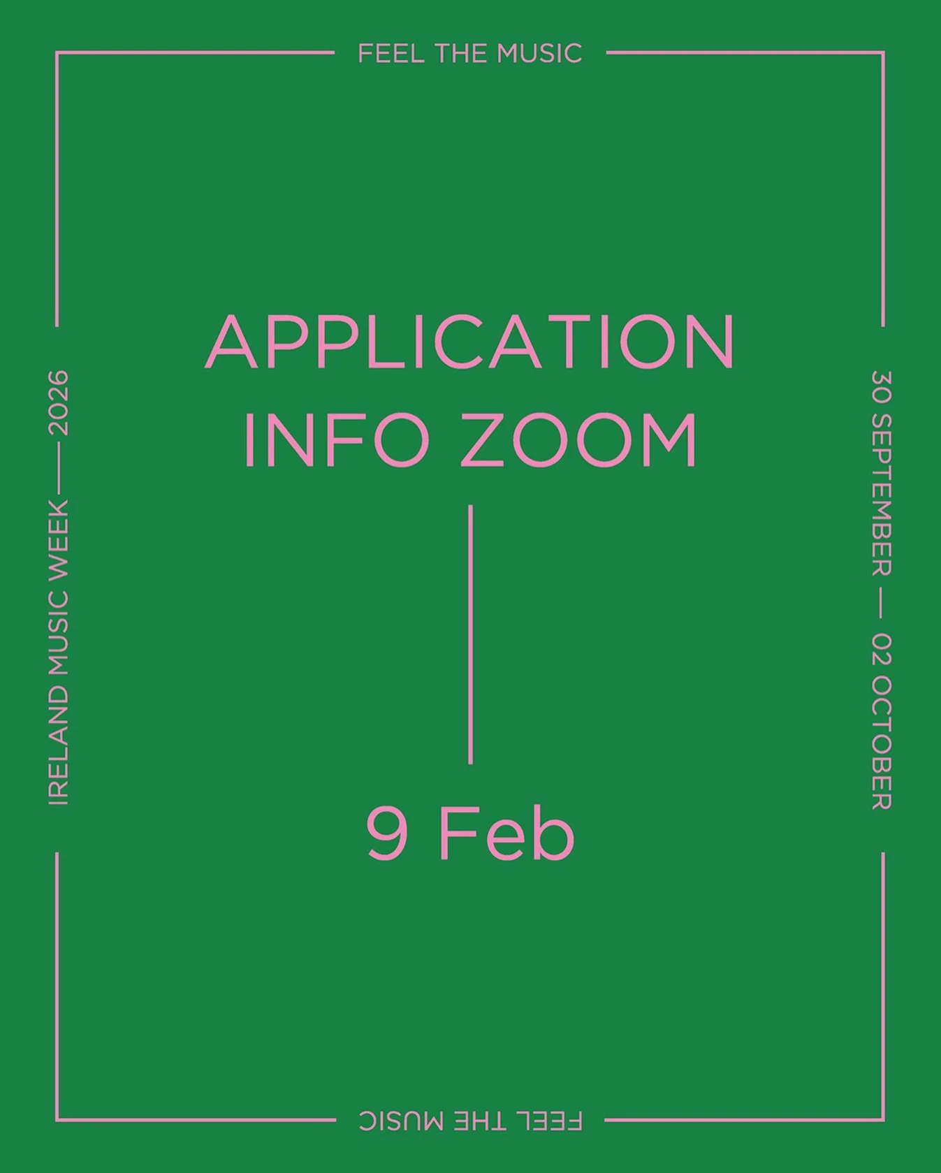 Today at 5.00PM! 💚

We&rsquo;ll cover everything you need to know about IMW and the application process. This is also your chance to ask any questions you may have 😊. Registration link in our bio!

IMW is run by @first_music_contact supported by @c