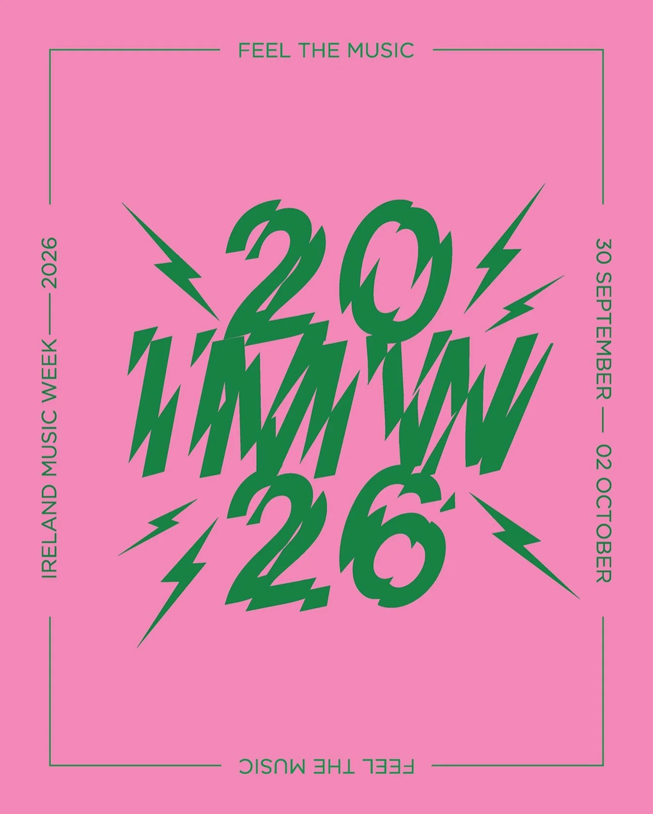 💚🩷We&rsquo;re Back! Big things coming for IMW 2026 💚🩷

IMW is run by @first_music_contact supported by @cultureireland  @artscouncilireland