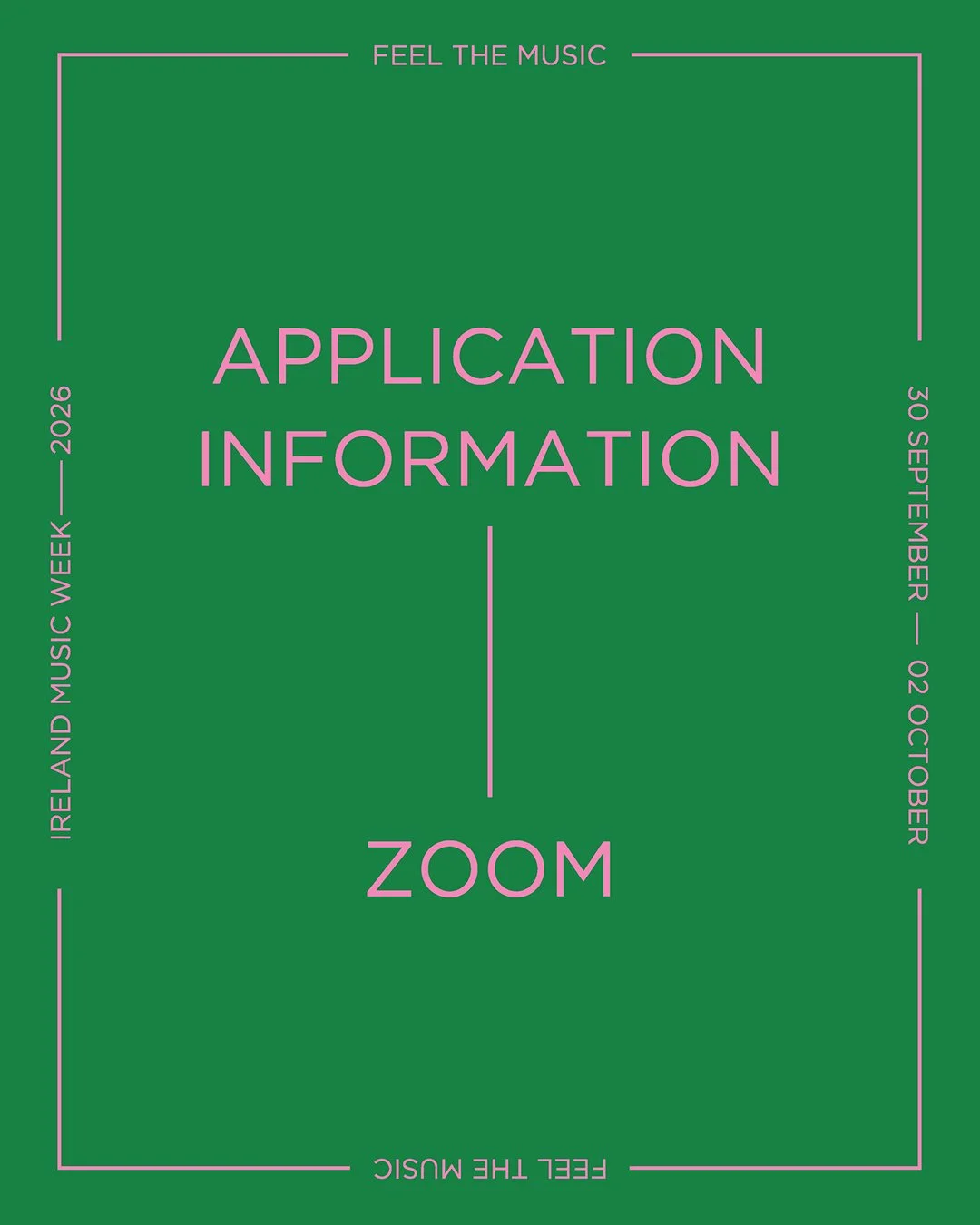 Applying to IMW 2026?

We're hosting an Application Info Session on Monday 9th of February at 5pm💚

We&rsquo;ll cover everything you need to know about IMW and the Artist Application Process.

🔗 Register now via the link in our bio or through our w
