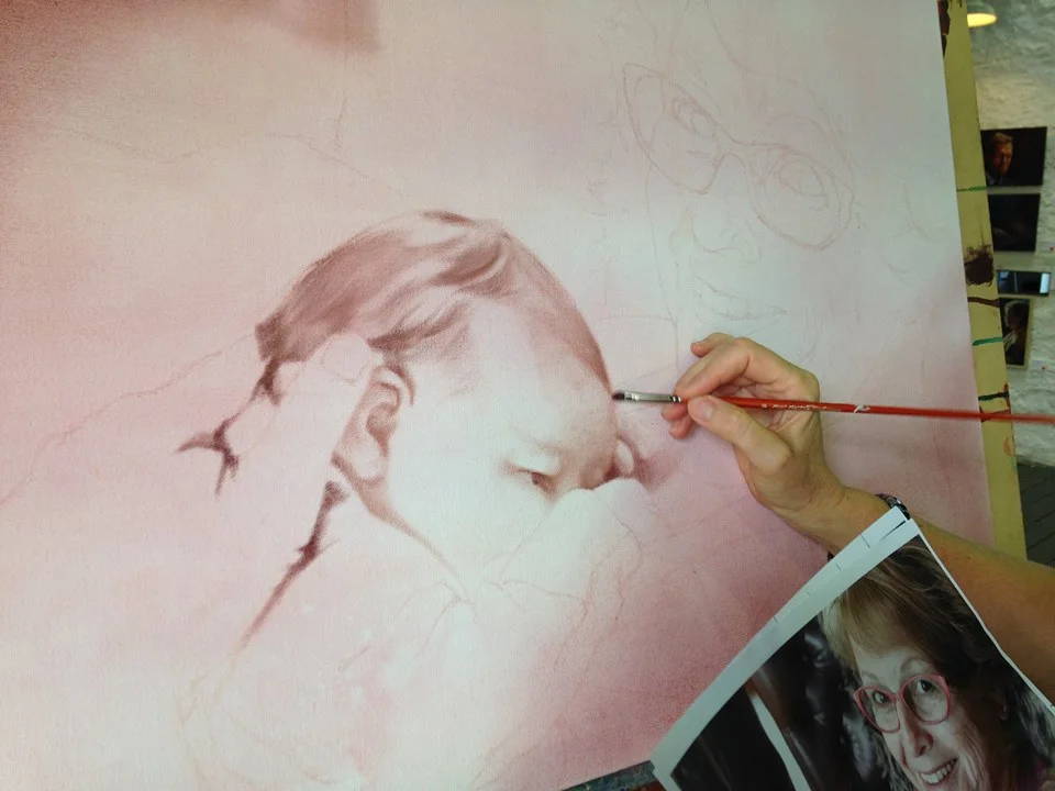 Canvas Preparation, Portraits and More...